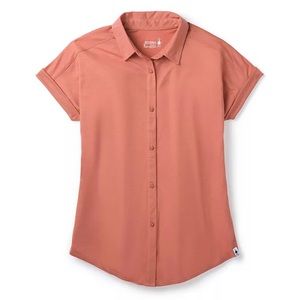 Smartwool | Pink Women’s Everyday Travel Button Down Top, size S